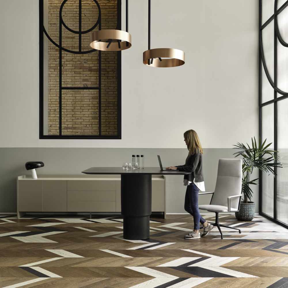 solid conference table | andreu world - image 6