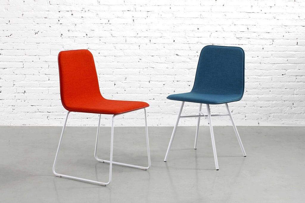lolli sled base chair | nuans design - image 2