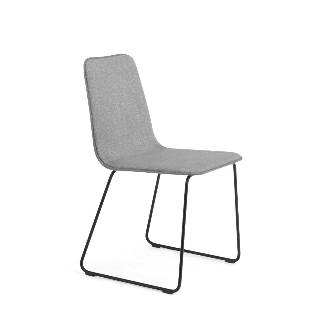 nuans design lolli side sled chair alan desk