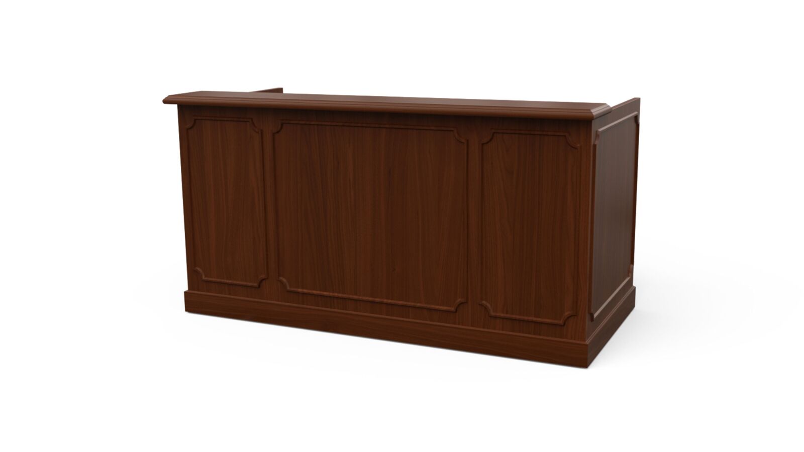 cameo reception desk | indiana furniture - image 5